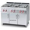 Allforfood Cucina a gas 6 fuochi allforfood pc/712gp linea elle