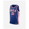 Nike Joel Embiid Philadelphia 76e Icon M - Canotta Basket - Uomo - Blu