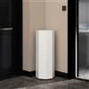 WYOERN Scarpiera Rotante,Scarpiere Moderne Salvaspazio,Scarpiera Girevole Ottagonale a 360° Tower Cabinet,Scarpiera Verticale per Piccoli Spazi di Stoccaggio Semplice e Moderna ( Color : White , Size : 35*35