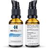 HEVOLUTA HEVOLURONIC SERUM - Siero Viso con Acido Ialuronico Puro e Concentrato, Azione Rimpolpante e Idratante, Skincare, Siero Antirughe, Anche Contorno Occhi, Uomo e Donna (30 ml) (Serum)