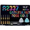 seven puppy (Oro) Schermo di Ricambio per Schermo LCD LED Air 13 M1 2020 Anno A2337 EMC 3598 13.3 2560x1600 Full LCD LED Assembly