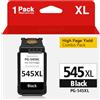 APEXCOLOR PG-545XL Nero Sostituzione per Canon 545 XL PG 545 PG-545 Cartucce d'inchiostro per Canon Pixma Pixma MX495 MG2550 TS3150 TR4550 MG2550S MX490 iP2850 iP2840 MG2450 MG2555 (1 Nero)