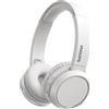 PHILIPS H4205WT/00 Cuffie Bluetooth con Tasto Bass Boost, Bluetooth, 29 Ore di Riproduzione, Funzione Ricarica Rapida, Isolamento dai Rumori, Richiudibile, Bianco (White)