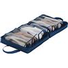 WENKO DIE BESSERE IDEE Borsa per Scarpe, Blu, Medio