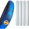 DROCODO Protezione per racchetta da paddle trasparente, resistente e ruvida, accessori per paddle, protezione per racchetta da paddle leggera e di facile sostituzione, 35 mm x 370 mm, custodia racchetta padel