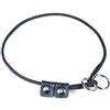 Julius K9 Collare in nylon nero a strangolo diam. 3,5mm tubolare