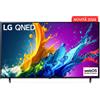 LG QNED AI 43'' Serie QNED80 43QNED80T6A, TV 4K, 3 HDMI, SMART TV 2024