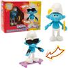 Giochi Preziosi I Puffi - Puffo Vanitoso, Il Personaggio Si Trasforma Come Nel Film, Articolato e Alto 10 cm, Con Accessori, per bambini a partire da 3 anni