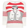CHANEL Pre-Owned - Felpa Mademoiselle 2001 - Donna - cotone/acrilico - 38 - Bianco