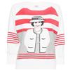 CHANEL Pre-Owned - Felpa Mademoiselle 2001 - Donna - cotone/acrilico - Taglia unica - Bianco