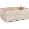 Zeller 13144 Scatola Multiuso, Legno, Beige, 60x40x24 cm