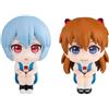 MEGAHOUSE Evangelion: 3.0+1.0 Look Up Statua Rei Ayanami & Asuka Langley w/gift MEGAHOUSE
