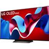 Lg Smart TV 65 Pollici 4K Ultra HD Display OLED Evo Sistema Web OS DVBT2/C/S2 Classe F colore Marrone - OLED65C44LA