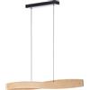 Brilliant Lampadario LED design Ioana nero, luce con 3 temperature di colore 3000 lumen, BRILLIANT