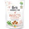 BRIT CARE Dog Crunchy Cracker Insects rich in Salmon 200g