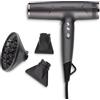 MEDION Asciugacapelli MEDION HD2 (tecnologia ionica, 1.500 watt, diffusore e bocchette per lo styling versatili, motore BLDC di lunga durata, funzione autopulente, cavo di alimentazione lungo) grigio
