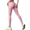 TOPLAZA Leggins Donna Push up Vita Alta Pieghettata Pantaloni Sportivi Yoga, Viola, L