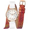 Guess Orologio Analogico Quarzo da Donna con Cinturino in Pelle Y13003L1