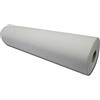 GIMA Rotolo di polietilene goffrato - 100 m x 60 cm - bianco - conf. 6 pz.