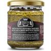 Valnerina Tartufi Patè di Olive e Mandorle Tartufato Vasetto 180 gr. | Salsa per Bruschette e Antipasti, Sugo Pronto Condimento per Pasta con Tartufo Nero Estivo