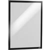 Durable 483801 - Duraframe Cornice Espositiva Adesiva, per Superfici Lisce e Solide, Formato A3, Confezione da 1 Pezzo, Nero