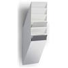Durable - Flexiboxx 6 A4, espositore da parete, f.to A4 verticale, 6 comparti, 240x690x135 mm, bianco (cod. #1709760010)