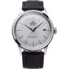 Orient Classic Bambino 38mm - Orologio Uomo Automatico a Carica Manuale Elegante Cinturino In Pelle Nero Cassa In Acciaio Quadrante Bianco - RA-AC0M03S30B RA-AC0M03S