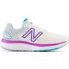 New Balance Donna Fresh Foam 680v7 in Bianca/Grigio/Blu/Rosa, Textile