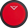 Vater Bacchette di Vater VCB6S - Chop Builder Pad 6 | 15.24cm Morbido monofacciale Pad per Esercizi - Rosso/Nero