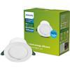 PHILIPS Diamond Cut UltraEfficient, Faretto ad incasso, Seconda generazione, 6.5W, 1050lm, 150cm, Luce Bianca Naturale 4000K, Bianco