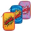 CARIOCA Astuccio 3 zip - 13 x 20 x 7,5 cm - colori e fantasie assortiti - Carioca (unità vendita 6 pz.)