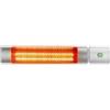 CFG Stufa a infrarossi Sunset - esterno-interno - 2000 W - 62,3 x 10,6 x 7,2 cm - argento - CFG (unità vendita 1 pz.)