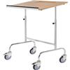 Kongamek Carrello da scrittura, Elettro galvanizzato/Faggio 570x800x1300 - Kongamek KM155