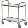 Kongamek Carrello in acciaio inox con freno 710x400x805MM - Kongamek KM60350