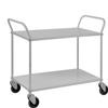 Kongamek Carrello in lamiera metallica, 2 ripiani Grigio KM4147-ZERO Kongamek
