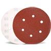 Rosver Disco Velcrato al corindone per metallo legno e cuoio 125 gr40-400 8F Rosver