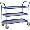 Kongamek Carrello portatutto leggero 3 ripiani Blu - KM4148-BB Kongamek