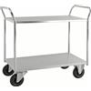 Kongamek Carrello robusto in lamiera 2 ripiani Elettro galvanizzato KM4126-E Kongamek