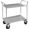 Kongamek Carrello robusto lamiera 2 ripiani Elettro galvaniz. freno - KM4175-EB Kongamek
