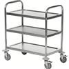 Kongamek Carrello smart in acciaio inox con tre ripiani 710x400x805 Kongamek KM60351