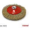 Rosver Spazzole Coniche con Fili Ondulati - Rosver - SCO D.90 F.M14 - Conf.1pz
