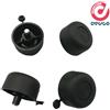 Tagliashop Kit 4 piedini in plastica nero per mobili - Tagliashop - PIED MOB