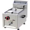 Beckers Friggitrice a gas da banco Modello FRG 8 LT Potenza 8 kW Capacità Lt. 8 Temp.°C. 50 / 190 Dim. cm L.33 P.60 H.48