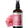Casida® Acqua di Rosa Spray - idrolato di rosa bio - puro acqua di rosa di Damasco - calma, rinfresca e idrata la pelle e i capelli - tonico, struccante - la qualità delle farmacie - 100ml