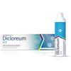 Dicloreum Ice Schiuma Frizzante Cosmetica per il Trattamento di Contusioni, Affaticamento Muscolare e Lievi Traumi, con Arnica, Artiglio del Diavolo, Escina, Bromelina, Boswellia e Mentolo, 150 Ml