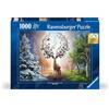 Ravensburger Puzzle 1000 Pezzi, 50° Anniversario: Il Cervo Magico e le Quattro Stagioni - Puzzle Adulti +14 anni, 70 x 50 cm, Puzzle per Adulti, Collezione Meravigliosa Illustrazione, Idee Regalo