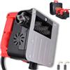 XIIW - Fresa per calcestruzzo, 1600 W, 4000 giri/min, fresatrice a rulli, fresatrice per muri, smerigliatrice per calcestruzzo, fresatrice per pareti per calcestruzzo, gesso, intonaco, malta, vecchie