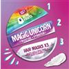 Bear Fruits Maschera magica idratante per capelli, confezione di ricarica, 3 x 20 ml