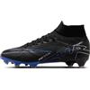 Nike Zoom Mercurial Superfly 9, Sneaker Uomo, Black/Chrome-Hyper Royal, 36 EU