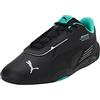 PUMA MAPF1 R-Cat Machina, Scarpe da Ginnastica Unisex-Adulto, Black-Spectra Green, 37.5 EU